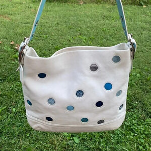 Coach Limited, edition glue polka dotted (preloved)